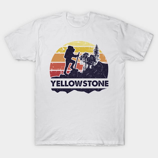 Yellowstone hiker gift T-Shirt by SerenityByAlex